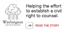 Helping establish civil right to counsel