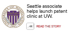 Associate helps launch patent clinic