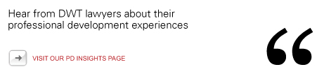 DWT professional development experiences