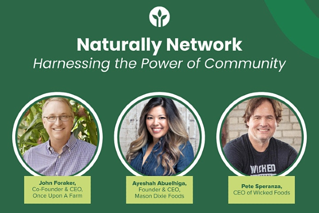 Naturally Network Harnessing the Power of Community with speaker pictures header