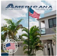Americana Flag Pole Kit Ad