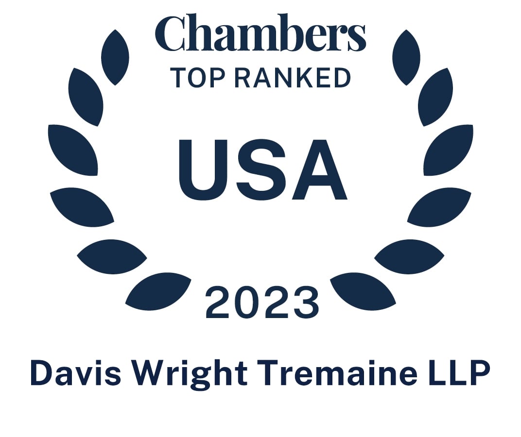 Top Ranked in Chambers USA 2021 - Davis Wright Tremaine LLP
