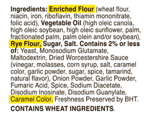 Gardettos Garlic Chips Ingredients