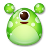 LG alien monster emoji