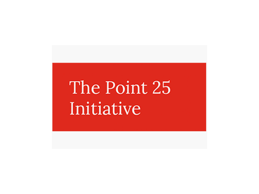 The Point 25 Initiative logo