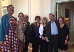 Diversity breakfast attendees